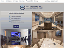 Tablet Screenshot of jvnsystems.com
